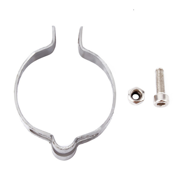 1Pcs Classic Staal Vintage Klem Op Top Buis Remkabel Gids Clip 34.9Mm Fiets Reparatie Tools