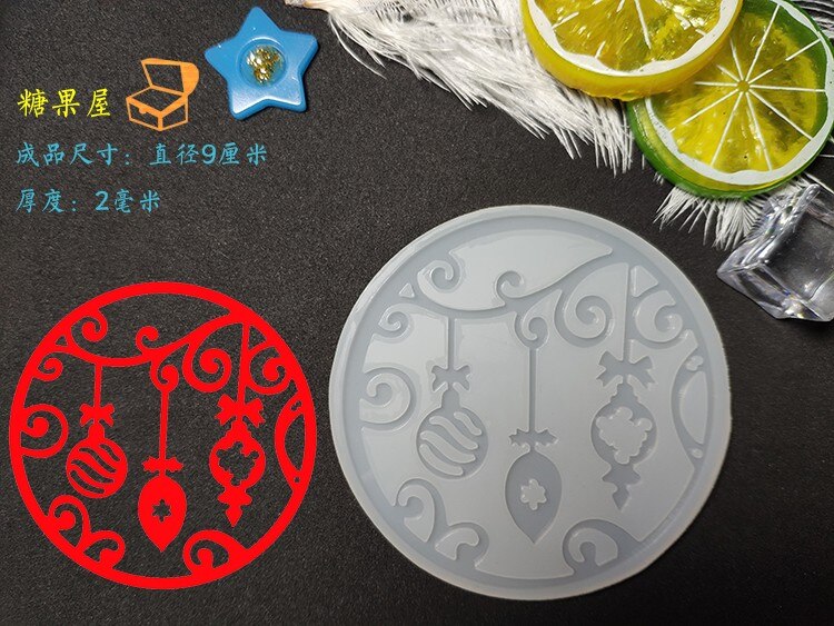 Transparent Silicone Mould Resin Decorative Craft DIY Butterfly Cat Deer Snowflake Candy Type epoxy resin molds for jewelry: 03