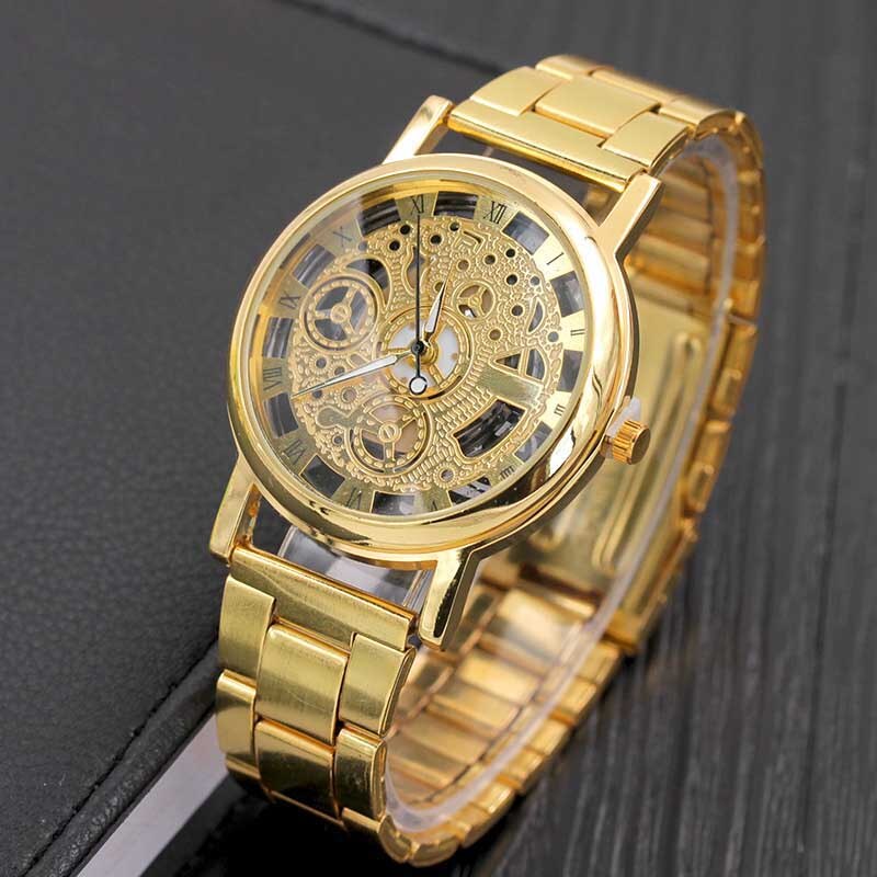 JewelryWe Rechthoekige horloges voor vrouwen: eenvoudige vierkante analoge quartz horloge roestvrij staal casual zakelijke jurk horloges, 2 stuks., roestvrij stalen horloge