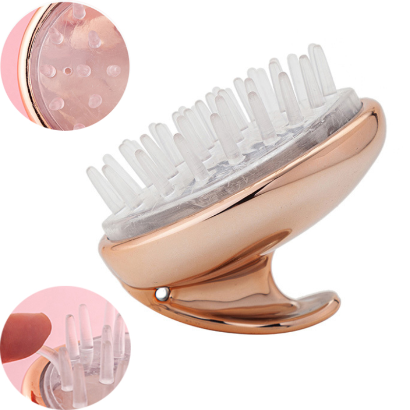 Plastic Siliconen Haar Borstel Massage Kam Handheld Douche Bad Borstel Hoofd Meridiaan Massage Haar Styling Tool Massager