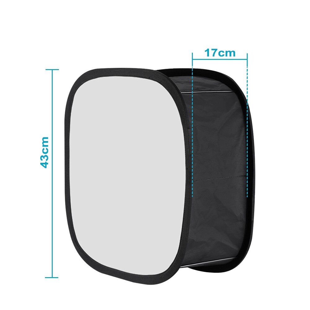 Video Shooting Softbox Portraits Photography LED soft box fill light diffuser for 480 LED lights Collapsible with Carry Bag