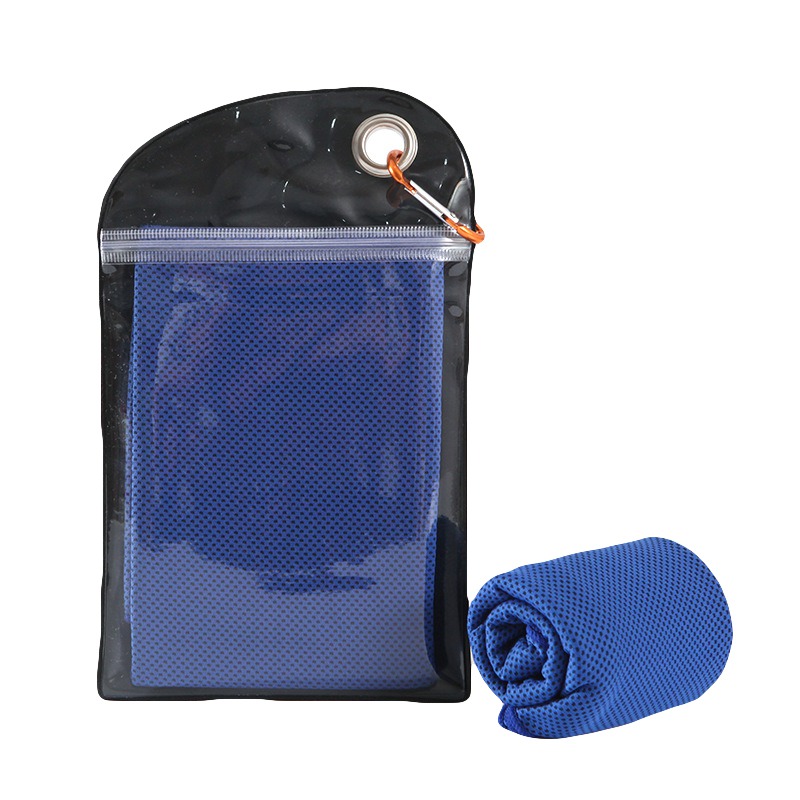 Ice Towel Swimming Towel Heat Relief Reusable Chill Cool Towel With Carabiner Clip Yoga Travel Golf Gym Camping Fitness Running: SL