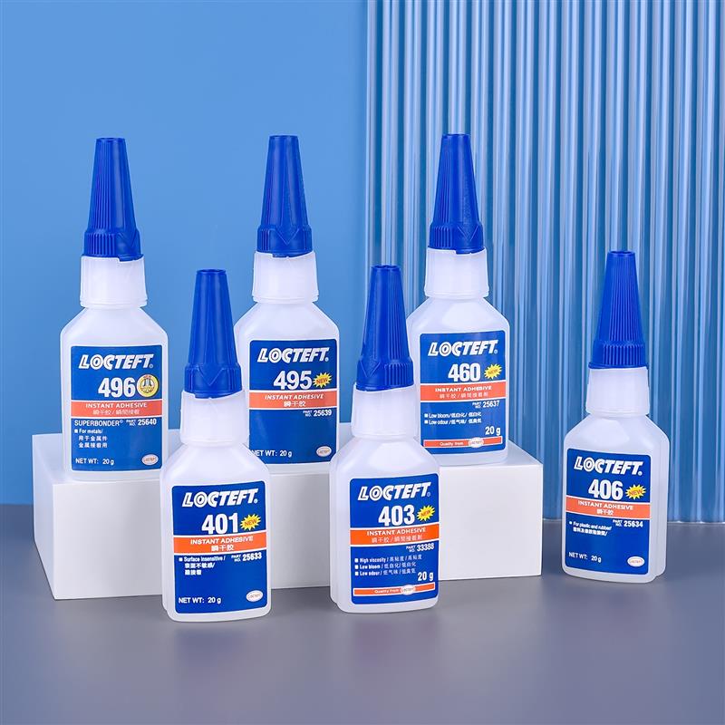 20 g 401/403/406/495/496/460 Sekundenkleber, sofort trocknend, universeller Klebstoff, Leder, Gummi, Holz, Metall, starke Bindung, flüssiger Kleber