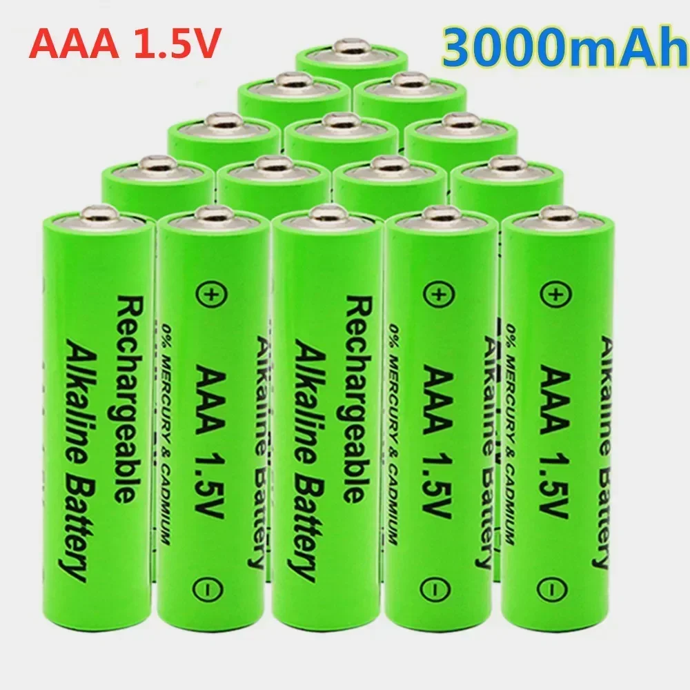 1-20pcs 1.5V AAA 🔋battery 3000mAh Rechargeable 🔋battery NI-MH 1.5 V AAA 🔋battery For Clocks Mice Computers Toys So On