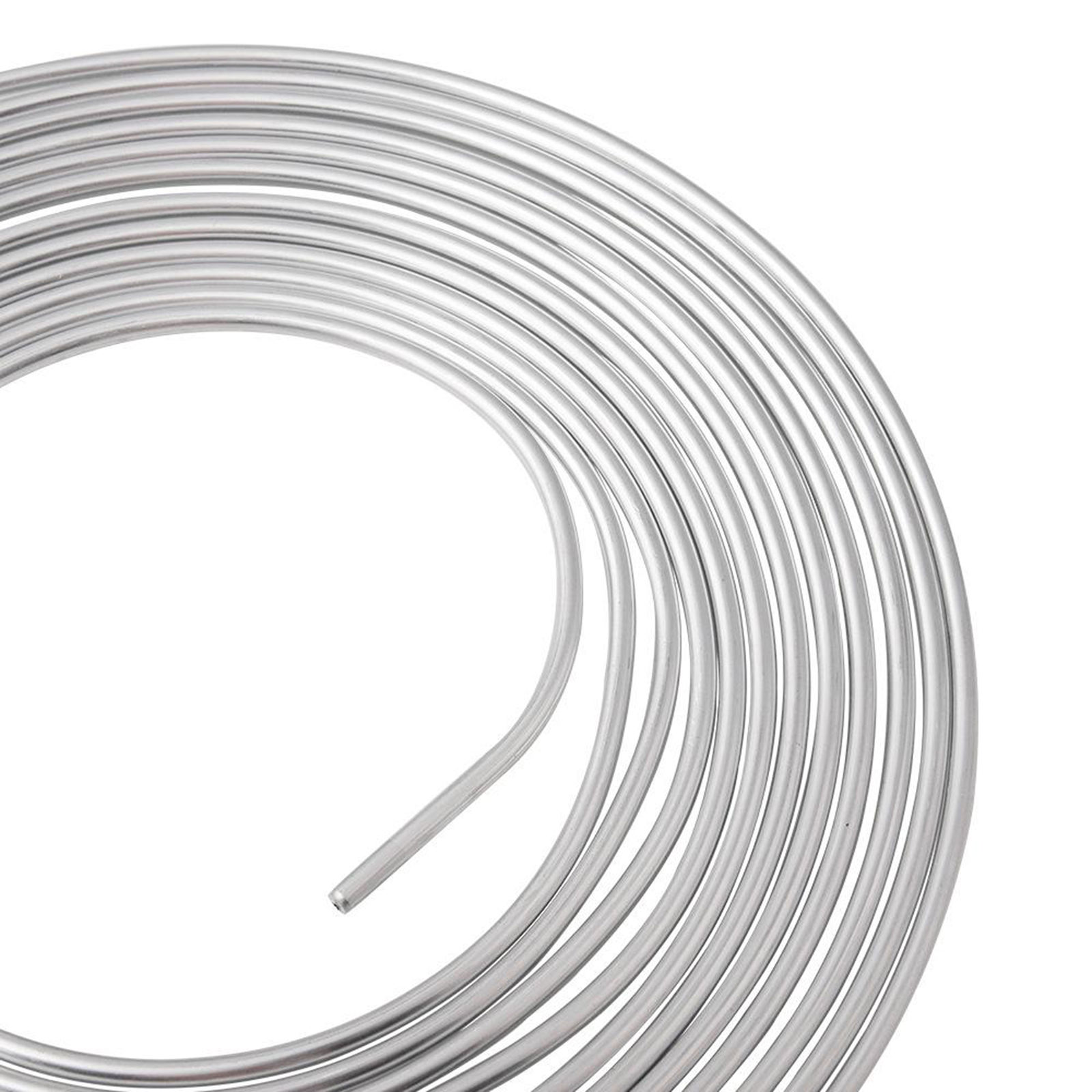 Universal Nickel Brake Line Tubing Kit 3/16 OD 25 Foot Coil Roll all Size Fittings