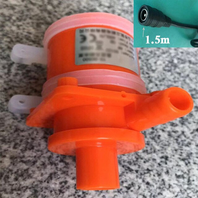 1 X DC 12V Water Circulation Pump Solar Water Pump Brushless Motor 800L/H 18W