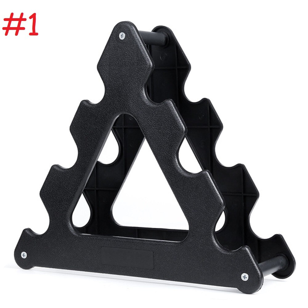 3-Tier Weight Lifting Rack Stands Dumbbell Weightlifting Holder Dumbbell Floor Bracket Home Exercise Accessories: Style 1