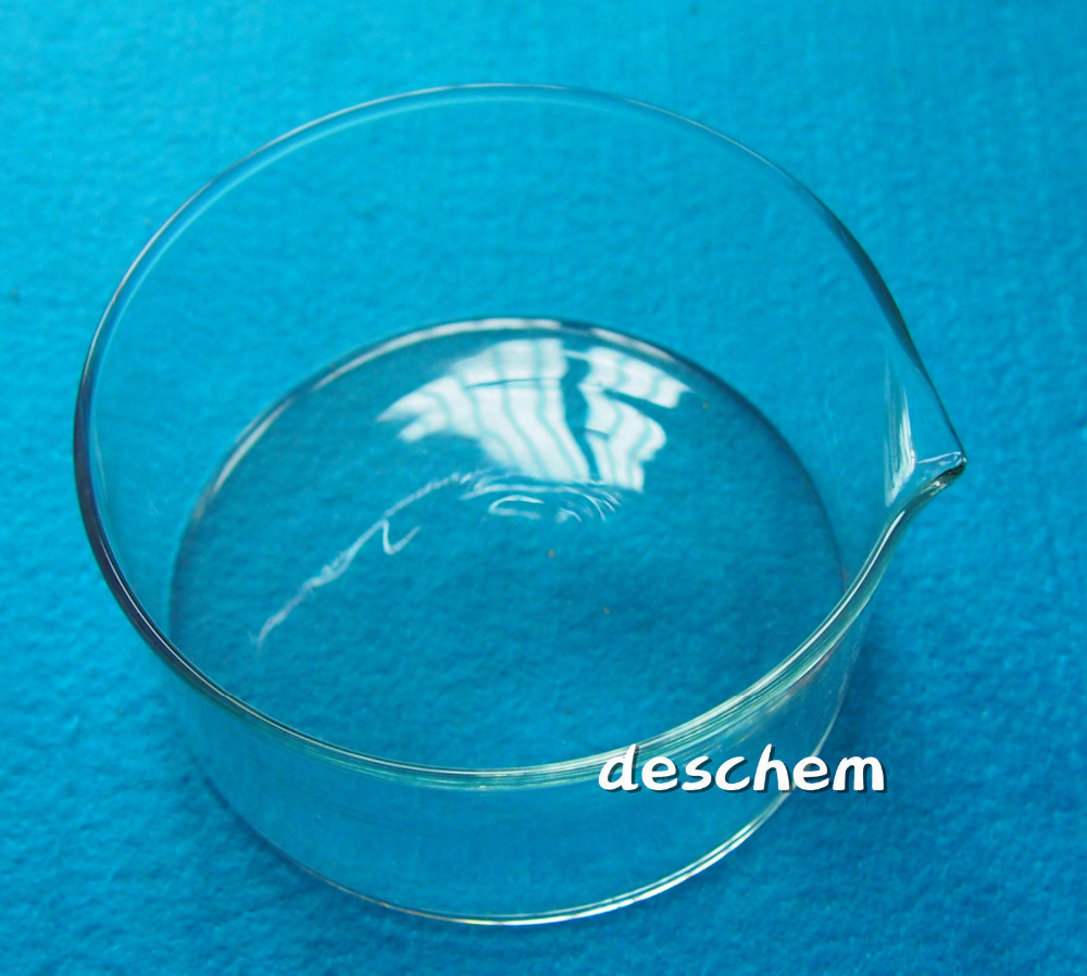 60 Mm * 40 Mm, Glas Crystallizing Schotel, Laboratorium Chemie Glaswerk, Od 6 Cm