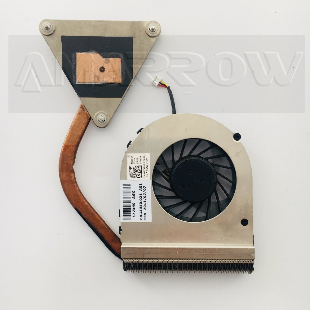 Original For DELL laptop heatsink cooling fan cpu cooler N4050 CPU heatsink