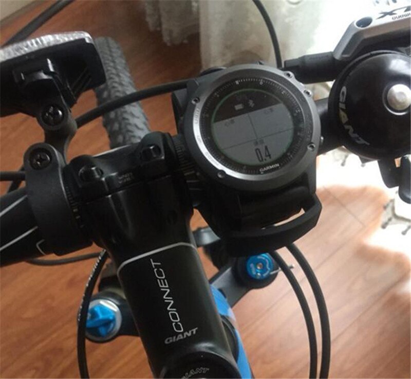 Bicycle Computer Stopwatch Mount MTB Mountain Bike Mounting Support For garmin Sport Watch Mount 410 910XT 610 Fenix 3 D2