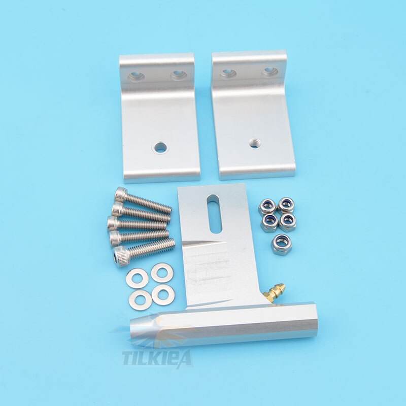 RC Boat 6.35mm Shaft Bracket Aluminum Strut (T70) For 1/4&quot; 6.35mm Flexible Shaft Methanol gasoline Boat