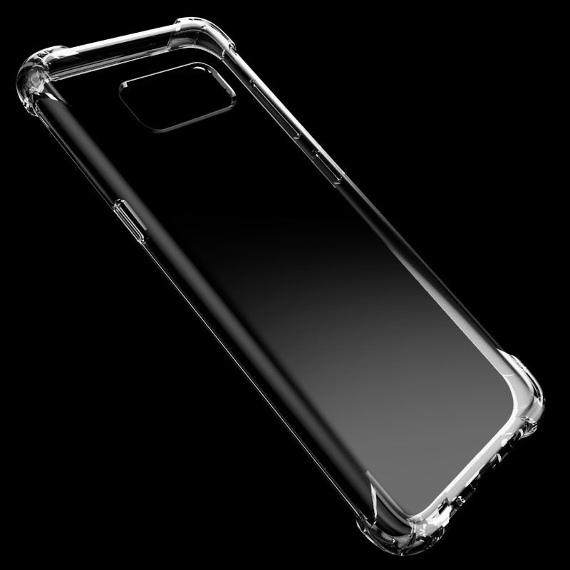 A prueba de golpes a prueba de silicona transparente funda para Samsung Galaxy S7 borde A5 A7 J5 J7 S8 S9 S10 Plus Nota 9 8 A6 A8 más A7 A50 cubierta