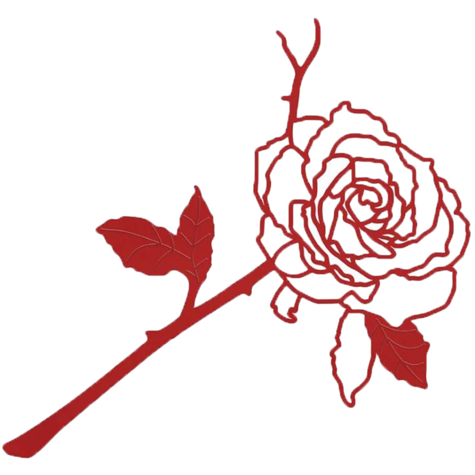 Rose Bloem Metalen Bladwijzer Vintage Roestvrij Staal Bladwijzer Briefpapier Student Office Supply Valentijnsdag #30: B