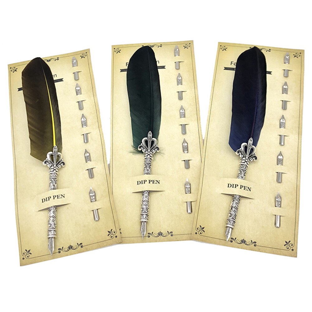 Vintage Plume Plume Stylo Plume Calligraphie Papeterie