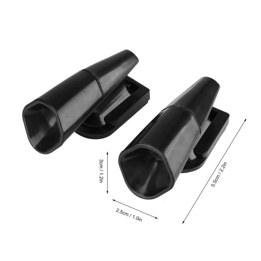 2Pcs Garden Automotive Cat Snake Mole Repellent Ultrasonic Wind Power Repeller