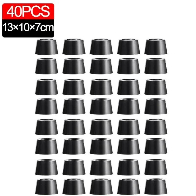 20pcs Rubber Table Chair Furniture Feet Leg Pads Tile Floor