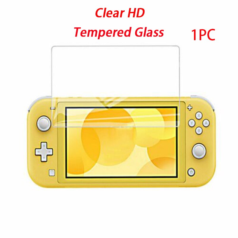 5PCS Protective Glass For Nintendo Switch Tempered Glass Screen Protector For Nintendos Switch NS Glass Accessories Screen Film: 1pc