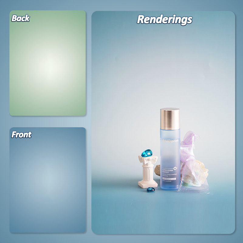 Cenários fotográficos de cor gradiente 57*87cm, 2 lados, fundos fotográficos, papel de parede, estúdio, produtos à prova d'água, adereços fotográficos