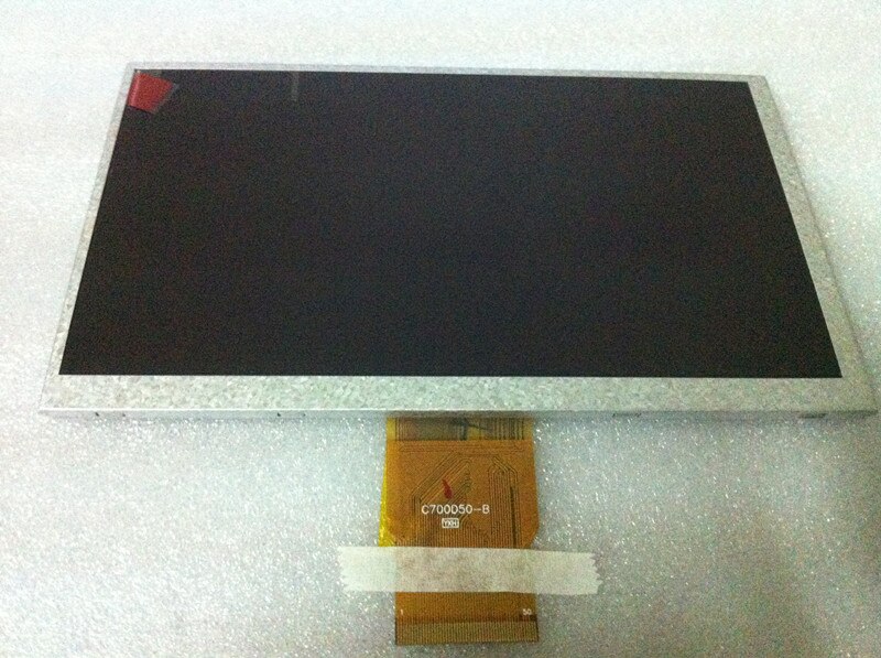 Original 7inch 50 pin short cable general display lcd screen