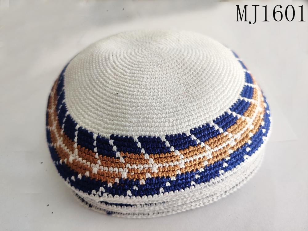 Handmade Kippah knitted hat Jewish articles