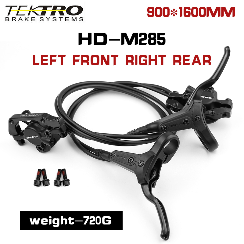 TEKTRO HD M285 frein à disque hydraulique vtt vélo frein avant/arrière 800/1500mm 160/180/203mm Rotor VTT pièces de frein