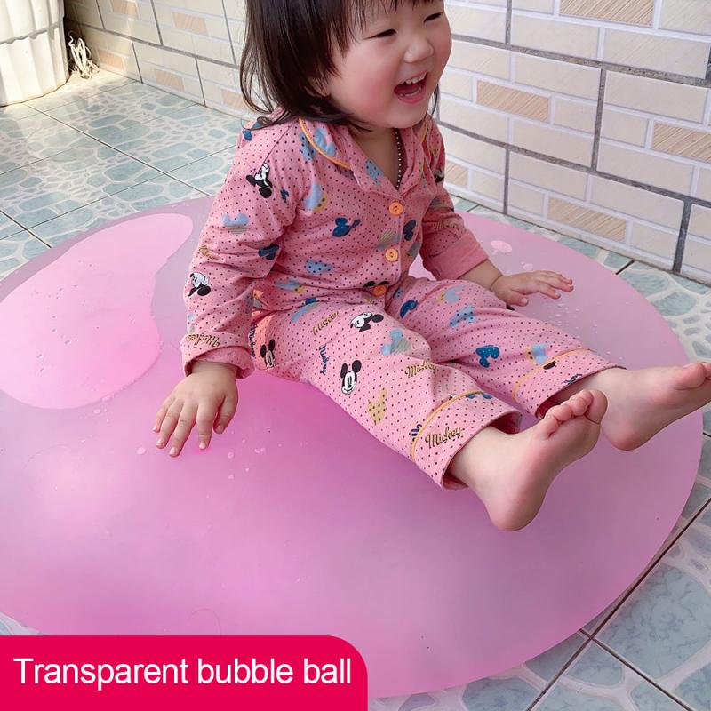 Water Filled Balloon Toy Bubble Ball Balloon Oversized Blasting Toy Fun Party Game Summer Water Injection Recliner