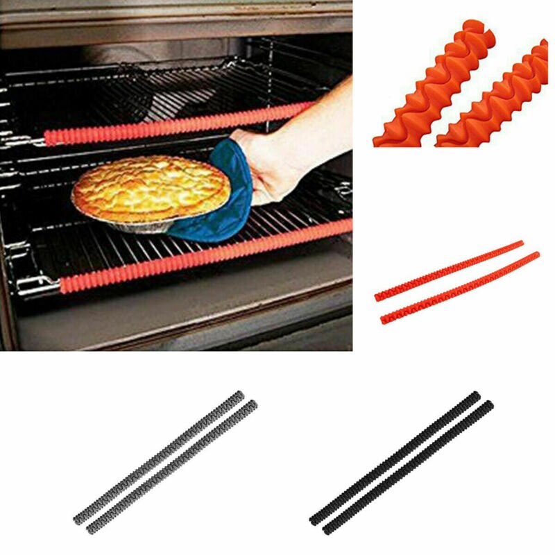 Tira aislante para horno, Protector de silicona para horno, resistente al calor, evita quemaduras, 1 unidad