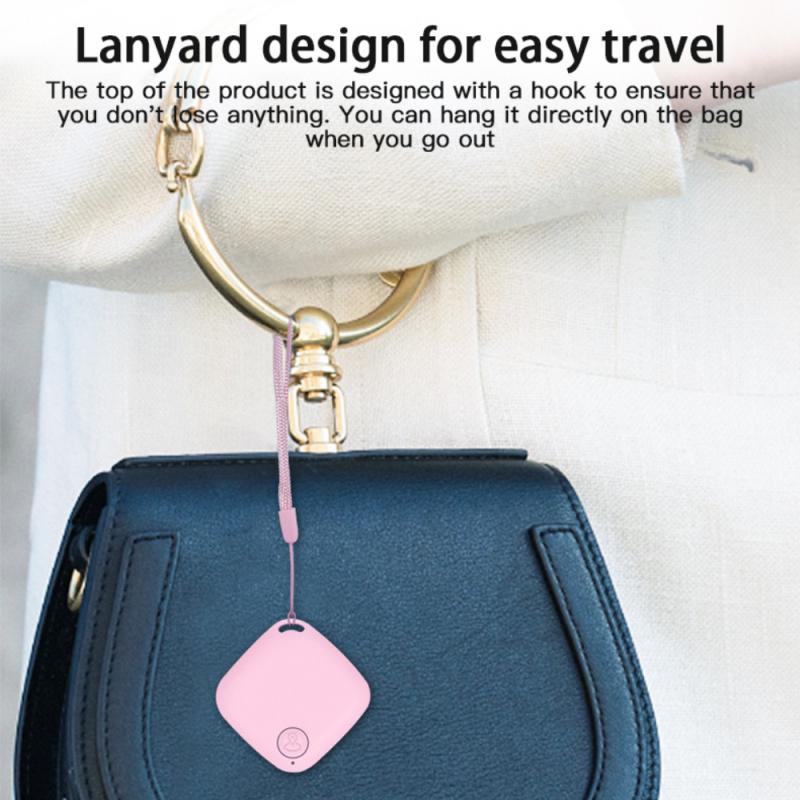 Llavero GPS antipérdida, dispositivo localizador de llaves compatible con Bluetooth, alarma de pérdida de teléfono móvil, artefacto bidireccional, rastreador de etiqueta inteligente