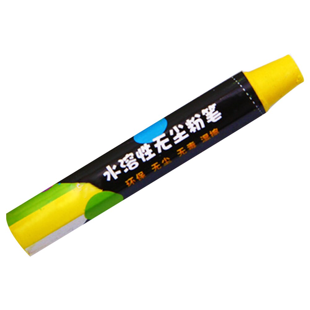 20pcs Easy Wipe Office Supplies Doodle Mark Teaching Stationary Water Soluble Chalk Non Toxic Dust Free School Eco Friendly