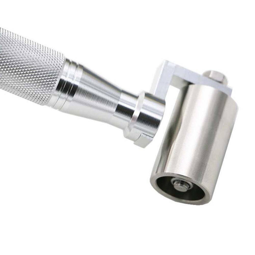 Wallpaper Pressure Roller Stainless Steel Flat Pressure Roller Apply DIY Hand Roller Wallpaper Edge Seam Roller Plate Tool