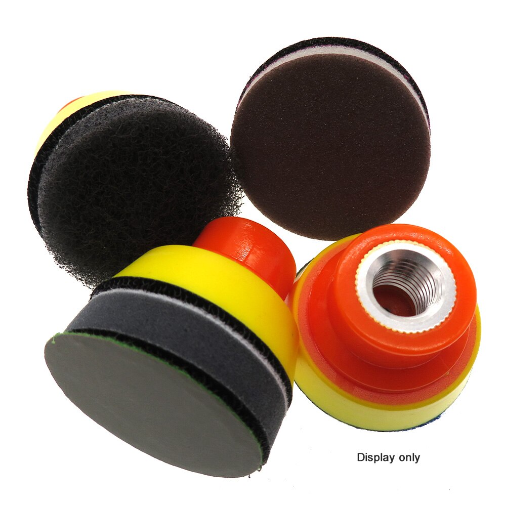 2 inch Hard density Edge Backing Plate Hook & Loop for Rotary Polisher Adhesive Back Plate M14 50MM for Buffing Pads