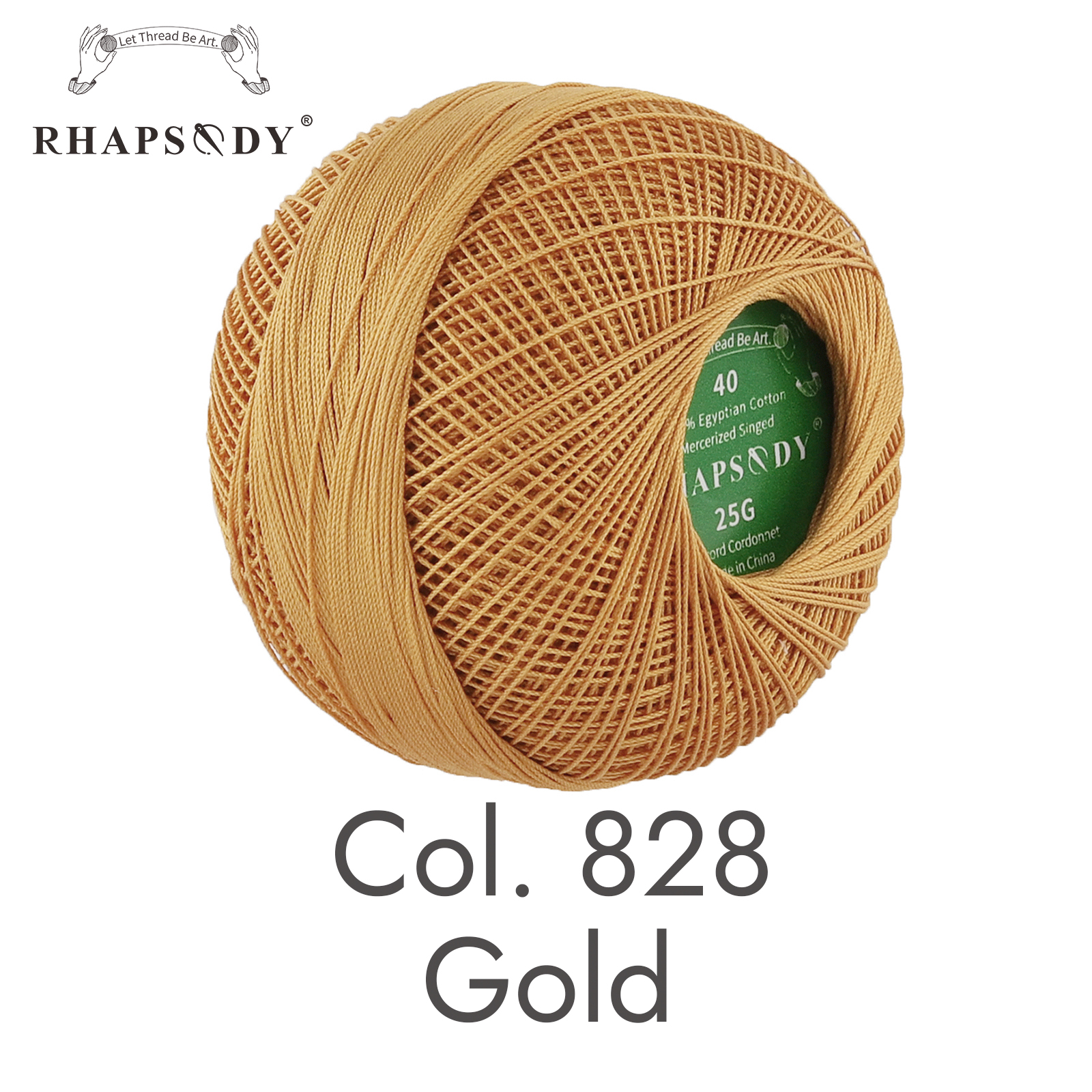 Rhapsody # Premium-Baumwoll-Häkelgarn in 40 Größen zum Tatting-Nadelspitzen, DIY, Stricken, Spitze, Quilten, Nähen, merzerisiert, 300 Yds Ball: royal blue