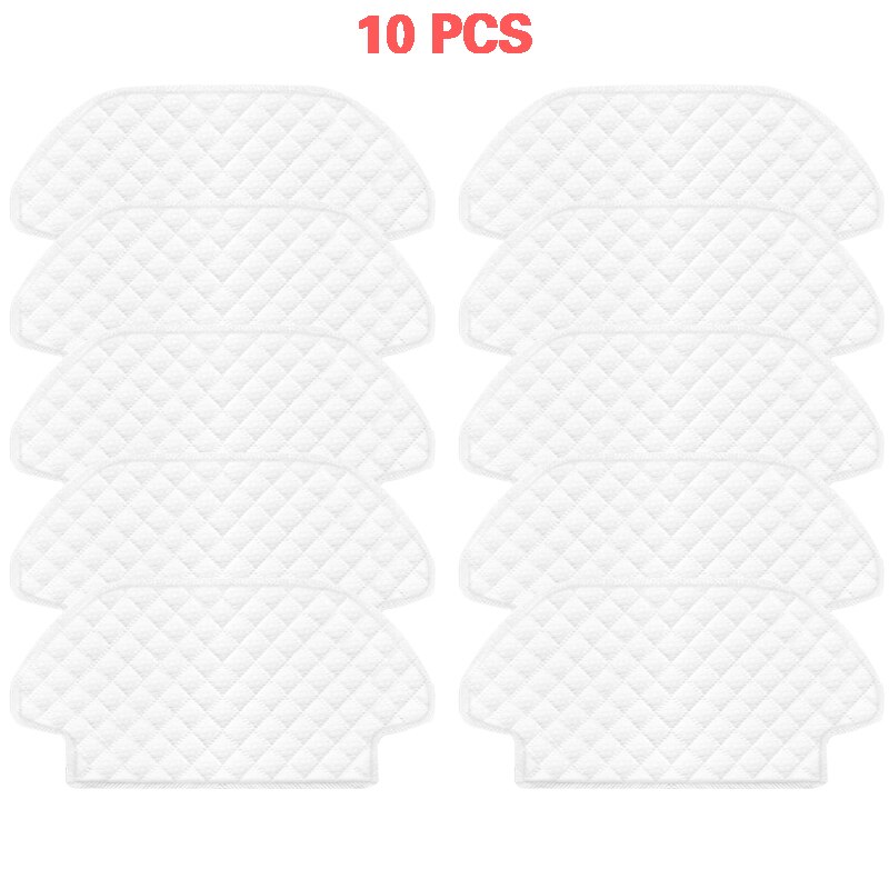 10//30/50 stuks wegwerpdoekjes en dweilen voor viomi  v2 pro  v3 v- rvclm 21 bmijia styj 02ym voor 3290/3490/3690 accessoires: 10 stuks
