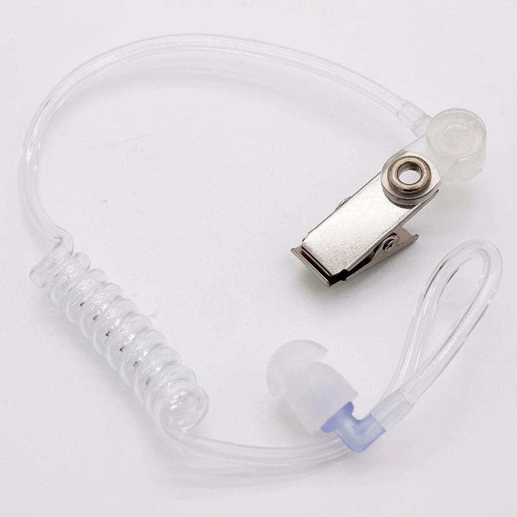 Oortelefoon 3,5 mm 2-weg radio-headset Bewaker Draagbare luidspreker