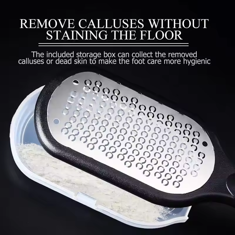 Râpe à Talon Professionnelle pour les Pieds, Lime à Fréquence Dure, Élimination des Callosités de la Peau, Outils de Soins de Pédicure, 1 Pièce
