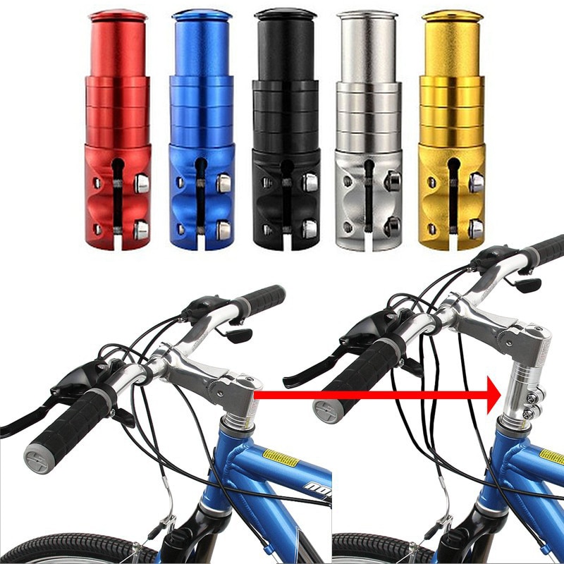 115 Mm Mtb Fiets Voorvork Stuurpen Rise Up Stuur Aluminium Fiets Riser Adapter Extender Fietsen Accessoires