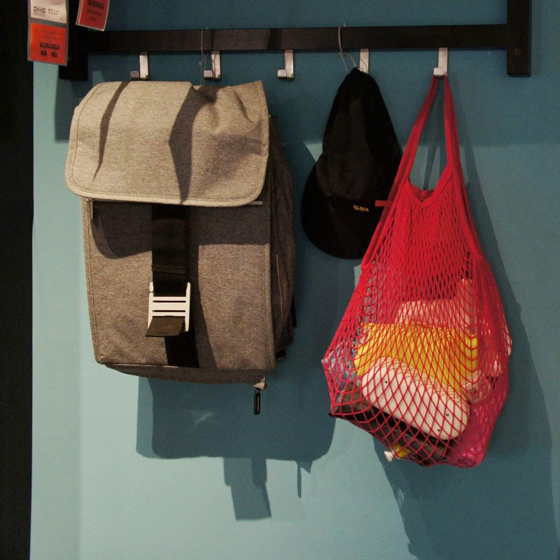 Eco Friendly Reusable Produce Bags Reusable Organic Cotton Mesh Bags for Fruit Vegetable Shopping Handbag Long Handle Net Tote