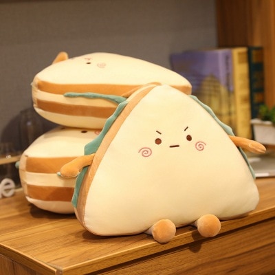 Fuzzyard Plush Toy Hamburger - Hondenspeelgoed - 1 stuk - Fun Speelgoed - Pets Place