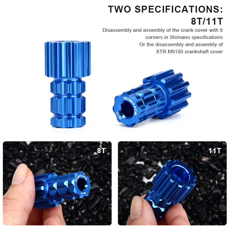 Fiets Crank Verwijderen Installeren Tool Voor Shimano XTR M9100 Fiets Crank Arm Cover Schroef Moersleutel Fietsen Crankstel Installatie Gereedschap