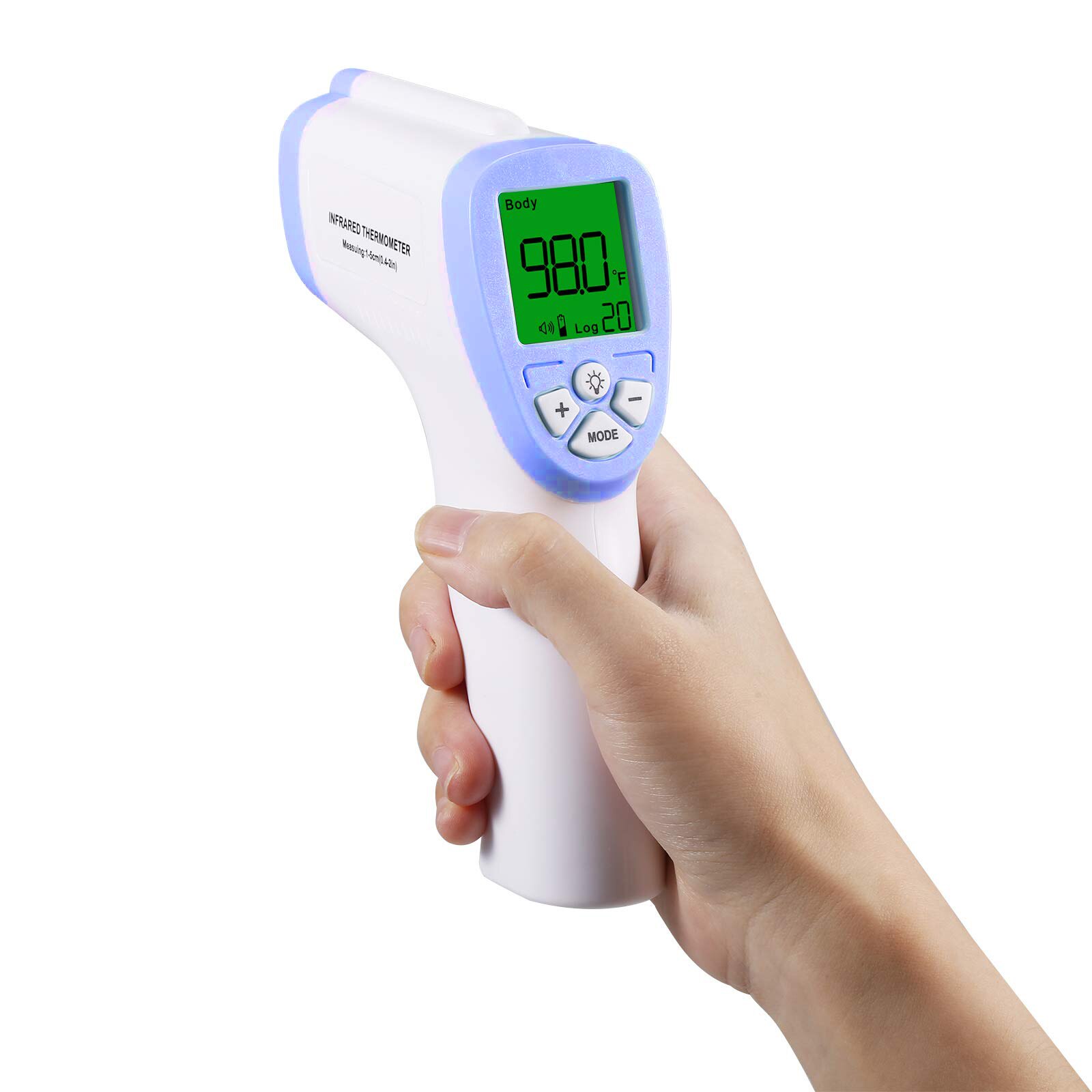 IR Infrared Digital Non-Contact Thermometer Forehead Body Temperature With Fever Alarm For Adult And Baby