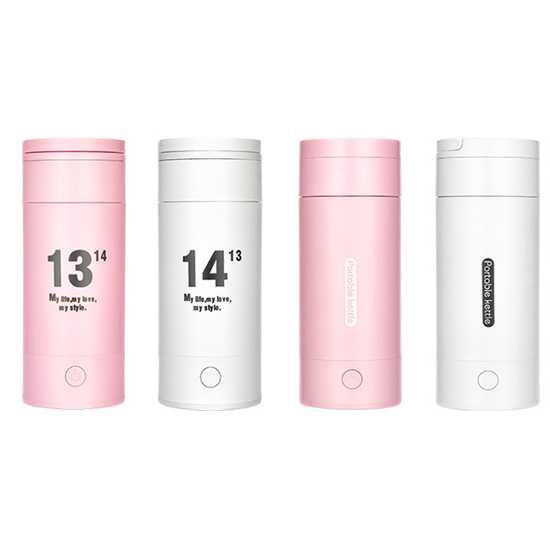 Tasse d'eau chaude électrique de voyage petite capacité bouilloire électrique Portable petite bouilloire tasse d'eau de chauffage tasse d'eau domestique