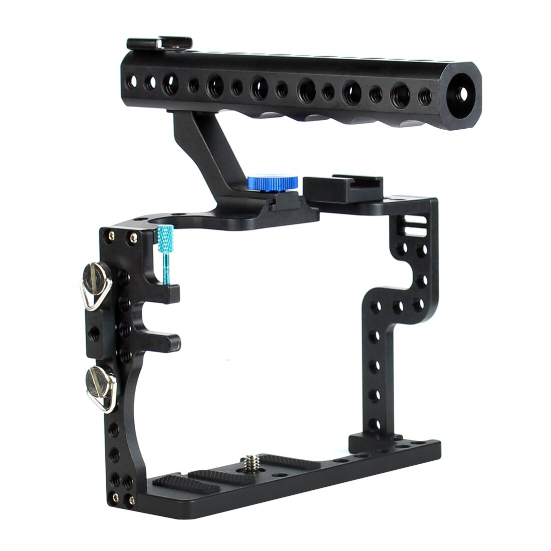 Camera Kooi Met Top Handvat Grip Schroeven Beschermhoes Mount Houder Voor Panasonic GH3 / GH4 Camera Photo Studio Fotografie kit