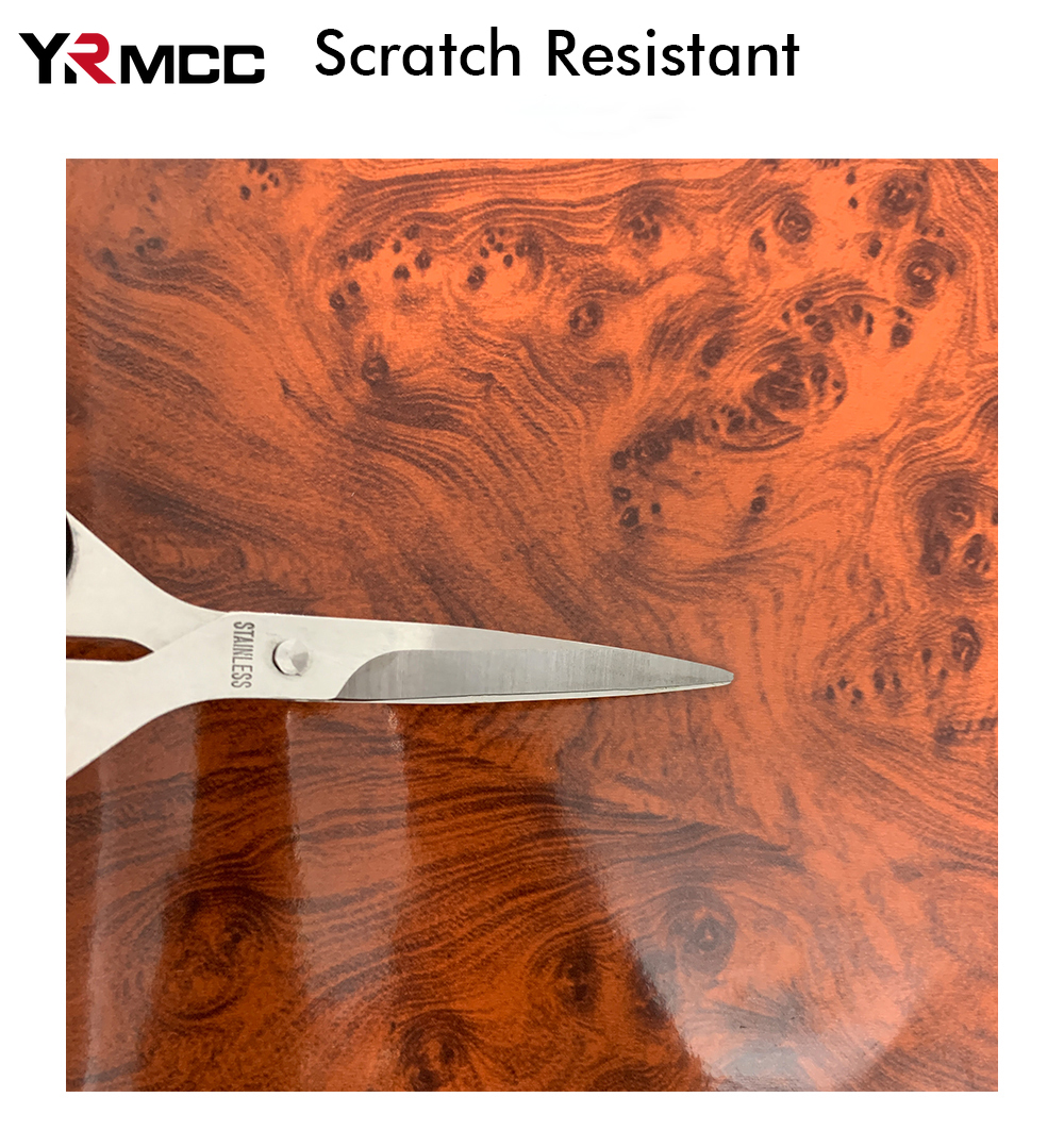 PVC Wood Grain Car Vinyl Wrap Film Textured Self-adhesive Universal Interior Stickers DIY Wallpaper Furniture Car Accessories