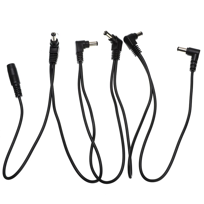 Guitar Effects Pedal Power Daisy Chain Cable 1 to 3 4 5 6 Ways For 9V DC Adapter Splitter