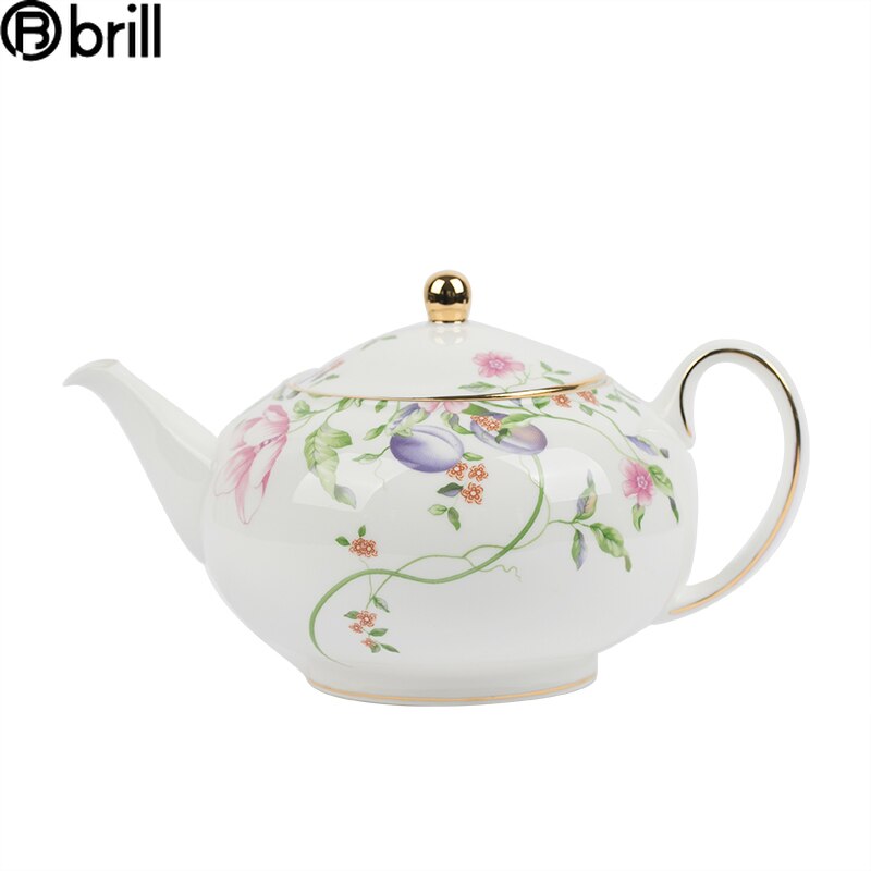 Nordic Stijl Koninklijke Thee Cup Schotel Wit Kleine Porseleinen Koffie Cup Set Theepot Luxe Drinkware Thee Kopjes En Schotel Sets tazas