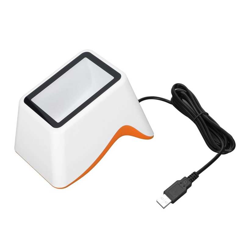Scanner di codici a barre Desktop Scanner di codici a barre 2D lettura intelligente rapida per negozio per supermercato per negozio