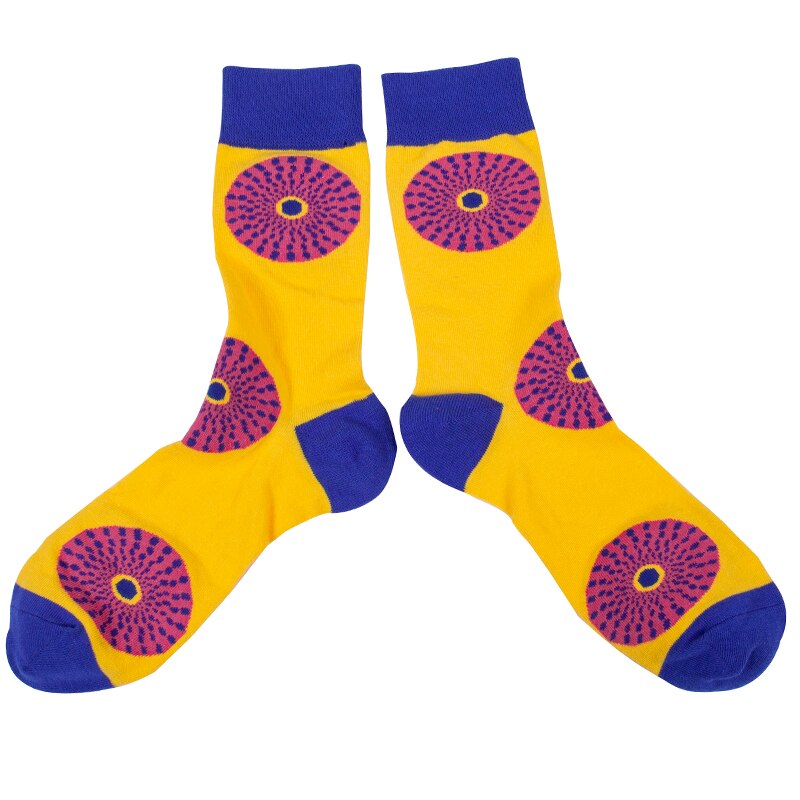 3 Pairs For Socks African Print Striped Lattice Colorful Soft Socks Leisure Skateboard Socks Funny Multicolor: 542