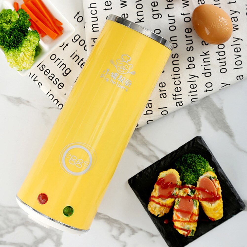Electric Egg Roll Maker Automatic Multifunction Mini Egg Roll Maker Omelette Egg Boiler Breakfast Omelette Sausage Machine US