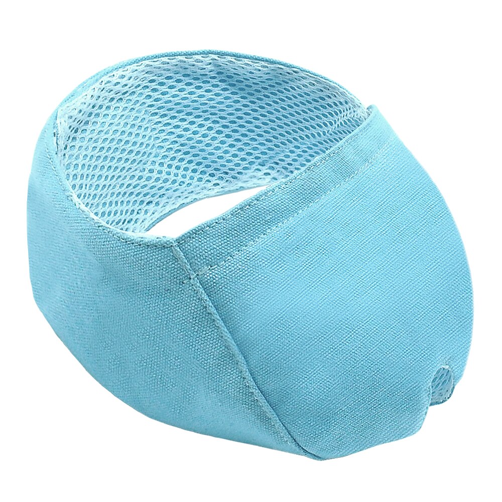 Breathable Cat Muzzle Anti Bite Kitten Muzzles Mask Cats Bathing Grooming Bag Pet Supplies: Blue / XS