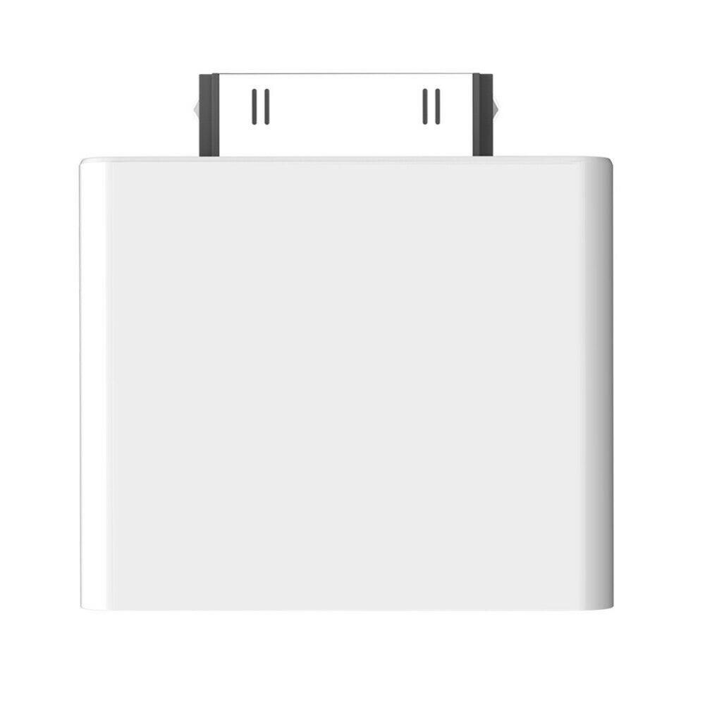 Bluetooth Zender Adapter Hifi Audio Dongle voor iPod Classic voor iPod Touch Draadloze Kaart Aux Ontvanger Adapter voor Oortelefoon: WHITE